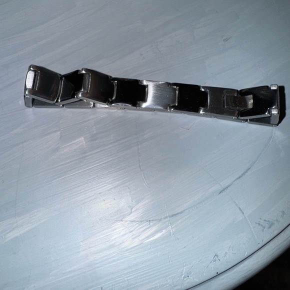 Triton Men's Two-Tone Tungsten Stainless Steel Magnetic Chain Bracelet M - Picture 10 of 10